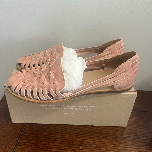NISOLO Huarache Sandal desert rose pink NEW‎ 7 - Picture 4 of 7